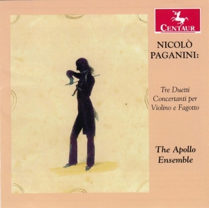 Paganini N. - Tre Duetti Concertanti Per Violino E Fag i gruppen CD / Klassiskt,Övrigt hos Bengans Skivbutik AB (4047422)