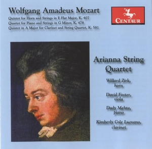 Arianna String Quartet - Quintets & Quartet i gruppen CD / Klassiskt,Övrigt hos Bengans Skivbutik AB (4047809)
