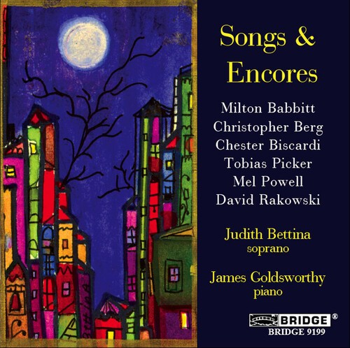 Bettina/Goldsworthy - Songs & Encores i gruppen CD / Klassiskt hos Bengans Skivbutik AB (4047823)