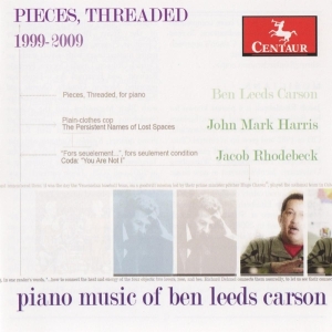 Carson Ben Leeds - Pieces, Threaded Piano Music Of i gruppen CD / Klassiskt,Övrigt hos Bengans Skivbutik AB (4047836)