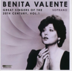 Valente Benita - Great Singers Of The 20Th i gruppen ÖVRIGT / Övrigt / aub hos Bengans Skivbutik AB (4048033)