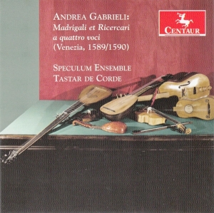Gabrieli A. - Madrigali Et Ricercari A Quattro Voci i gruppen CD / Klassiskt,Övrigt hos Bengans Skivbutik AB (4048130)