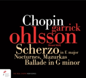 Ohlsson Garrick - Chopin: Scherzo In E Major/Nocturnes/Maz i gruppen ÖVRIGT / Övrigt / aub hos Bengans Skivbutik AB (4048814)