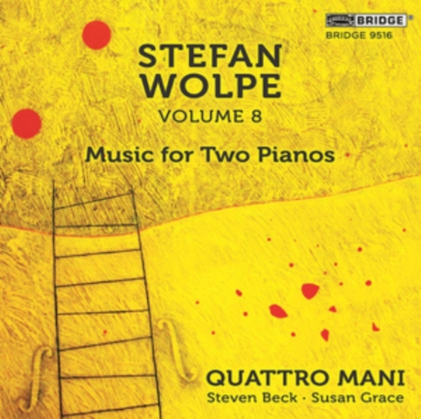 Quattro Mani - Music For Two Pianos - Stefan Wolpe Vol. i gruppen CD / Klassiskt hos Bengans Skivbutik AB (4048838)