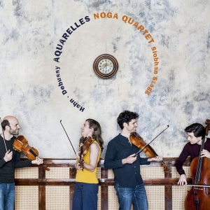 Noga Quartet & Siobhan Stagg - Debussy/Hahn : Aquarelles i gruppen CD / Klassiskt,Övrigt hos Bengans Skivbutik AB (4048853)