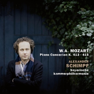 Schimpf Alexander & Bayerische Kammerphi - Mozart Piano Concertos K.413-415 i gruppen CD / Klassiskt,Övrigt hos Bengans Skivbutik AB (4048896)