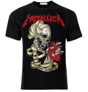Metallica - Metallica T-Shirt Heart Explosive i gruppen ÖVRIGT / Merchandise hos Bengans Skivbutik AB (4049214)