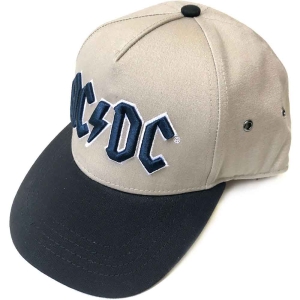 Ac/Dc - Navy Logo Sand/Bl Snapback C i gruppen MERCHANDISE / Keps / Hårdrock hos Bengans Skivbutik AB (4049400)