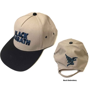 Black Sabbath - Wavy Logo & Demon Sand/Bl Snapback C i gruppen MERCHANDISE / Keps / Hårdrock hos Bengans Skivbutik AB (4049401)