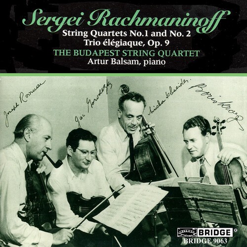 Rachmaninov S. - String Quartets Vol.2 i gruppen CD / Övrigt hos Bengans Skivbutik AB (4049620)