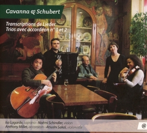 Cavanna/Schubert - Transcriptions De Lieder/Trios i gruppen CD / Klassiskt,Övrigt hos Bengans Skivbutik AB (4049706)
