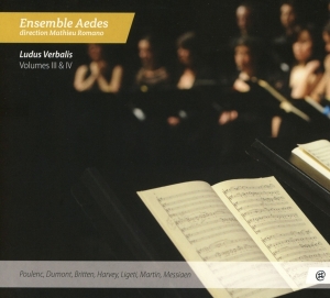 Ensemble Aedes - Ludus Verbalis Vol.3 & 4 i gruppen CD / Klassiskt,Övrigt hos Bengans Skivbutik AB (4049709)