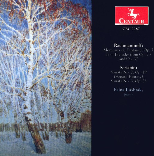 Rachmaninov/Scriabin - Morceaux De Fantasie/Sona i gruppen CD / Klassiskt hos Bengans Skivbutik AB (4049949)