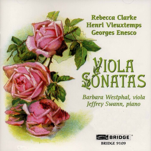 Clarke/Vieuxtemps/Enesco - Viola Sonatas i gruppen CD / Klassiskt hos Bengans Skivbutik AB (4049953)