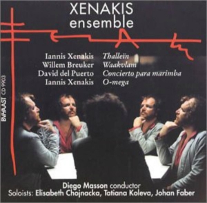 Xenakis Ensemble - Waakvlam i gruppen CD / Klassiskt,Övrigt hos Bengans Skivbutik AB (4050049)