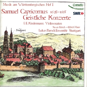 Lukas Barock Ensemble - Geistliche Konzerte i gruppen CD / Klassiskt,Övrigt hos Bengans Skivbutik AB (4050193)