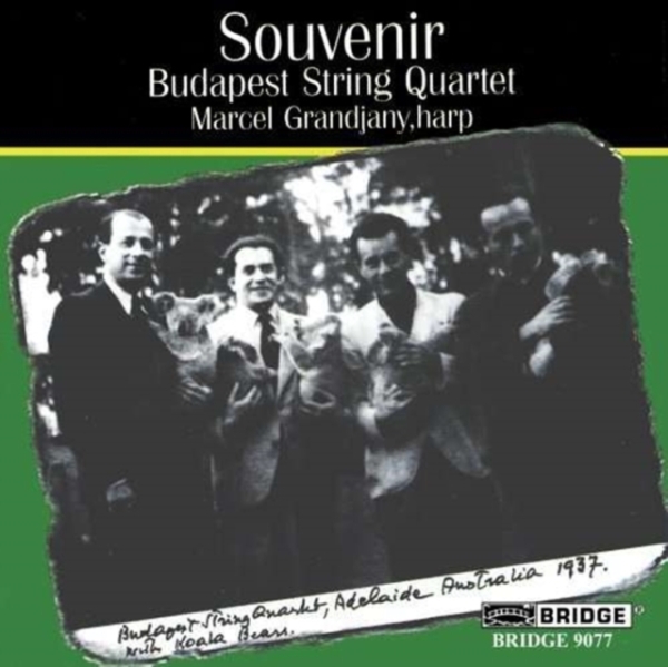 Budapest String Quartet - Souvenir i gruppen CD / Klassiskt hos Bengans Skivbutik AB (4050298)