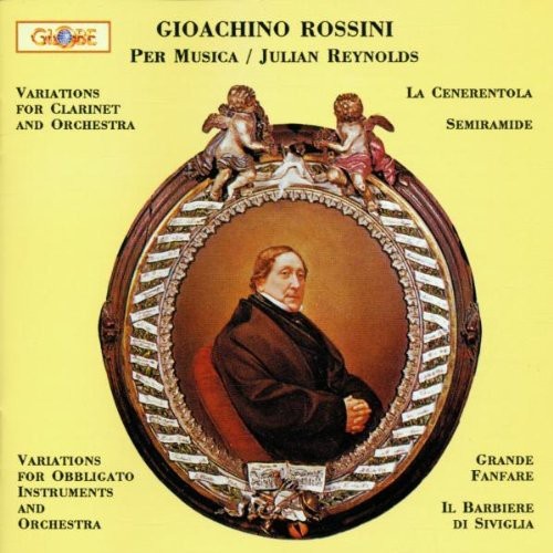 Rossini G. - Variations For Clarinet.. i gruppen CD / Övrigt hos Bengans Skivbutik AB (4050320)