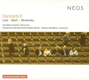Liszt/Bach/Stravinsky - Concerti Ii i gruppen CD / Klassiskt,Övrigt hos Bengans Skivbutik AB (4050369)