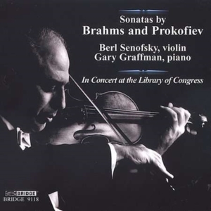Brahms/Prokofiev - Sonatas/In Concert At The i gruppen ÖVRIGT / Övrigt / aub hos Bengans Skivbutik AB (4050410)