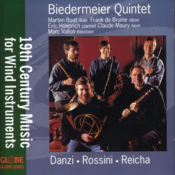 Biedermeier Quintet - 19th Century Music For Wi i gruppen CD / Klassiskt hos Bengans Skivbutik AB (4050488)