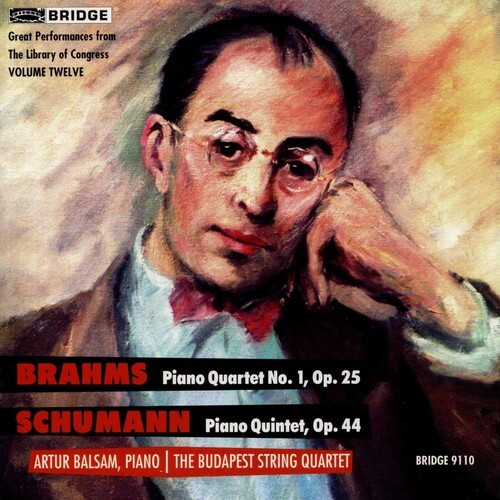 Brahms/Schumann - Piano Quartet No.1 Op.25 i gruppen CD / Klassiskt hos Bengans Skivbutik AB (4050527)