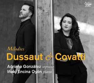 Gonzalez Adriana/Inaki Encina Oyon - Dussaut & Covatti: Melodies i gruppen CD / Klassiskt,Övrigt hos Bengans Skivbutik AB (4050765)
