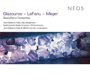 Glazunov/Le Fanu/Meyer - Saxophone Concertos i gruppen CD / Klassiskt,Övrigt hos Bengans Skivbutik AB (4051039)