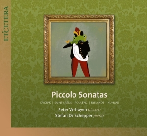 Verhoyen Peter / Stefan De Schepper - Piccolo Sonatas i gruppen CD / Klassiskt,Övrigt hos Bengans Skivbutik AB (4051371)