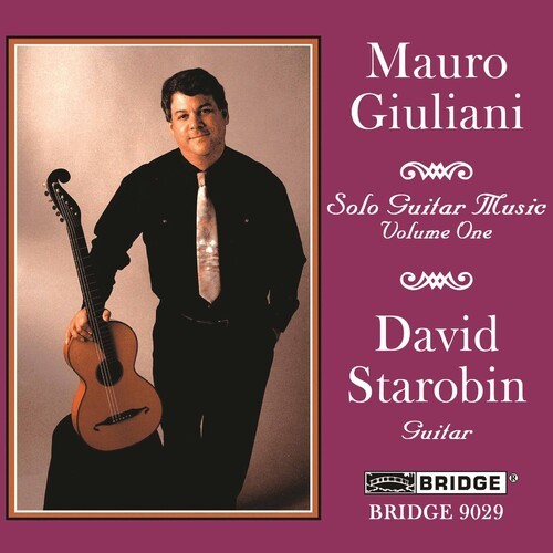 David Starobin - Solo Guitar Music Perform i gruppen CD / Övrigt hos Bengans Skivbutik AB (4051518)