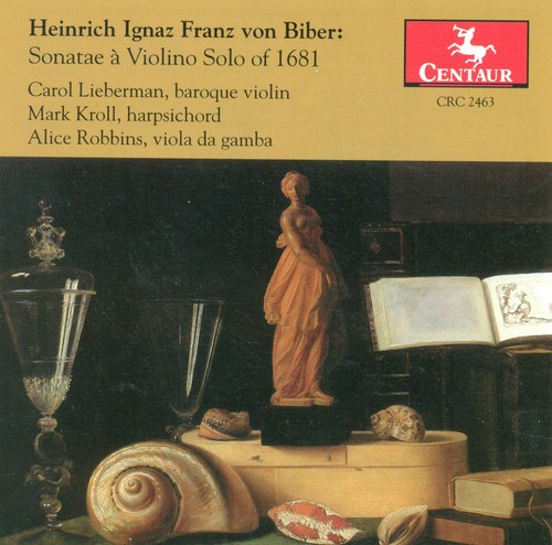 Biber H.I.F. Von - Sonatae A Violino Solo Of i gruppen CD / Övrigt hos Bengans Skivbutik AB (4051589)