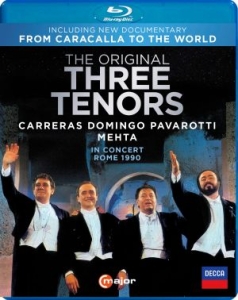 Blandade Artister - The Original Three Tenors (Bluray) i gruppen MUSIK / Musik Blu-Ray / Klassiskt hos Bengans Skivbutik AB (4051829)