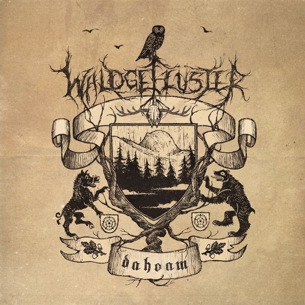 Waldgeflüster - Dahoam i gruppen CD / Hårdrock/ Heavy metal hos Bengans Skivbutik AB (4052407)