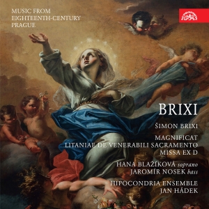 Brixi Simon - Music From 18Th Century Prague i gruppen Externt_Lager / Naxoslager hos Bengans Skivbutik AB (4052412)