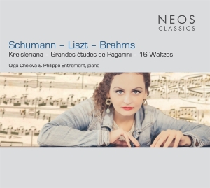 Chelova Olga / Philippe Entremont - Kreisleriana / Paganini-Études / 16 Walt i gruppen CD / Klassiskt,Övrigt hos Bengans Skivbutik AB (4052540)