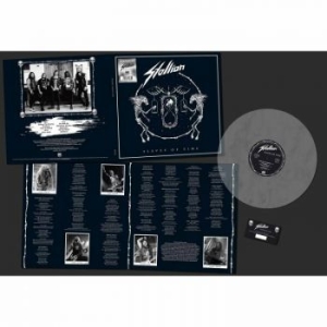 Stallion - Slaves Of Time (Marbled Vinyl Lp) i gruppen VINYL / Hårdrock/ Heavy metal hos Bengans Skivbutik AB (4053508)