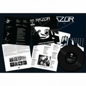 Razor - Armed And Dangerous (Black Vinyl Lp i gruppen VINYL / Hårdrock hos Bengans Skivbutik AB (4053513)