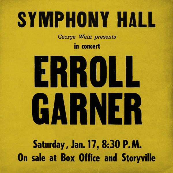 Garner Erroll - Symphony Hall Concert i gruppen ÖVRIGT / Övrigt / aub hos Bengans Skivbutik AB (4053625)