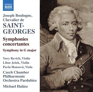 Saint-Georges  Chevalier De Boulo - Symphonies Concertantes And Symphon i gruppen Externt_Lager / Naxoslager hos Bengans Skivbutik AB (4053629)