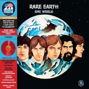 Rare Earth - One World (Ltd. Ruby Red Vinyl) i gruppen VINYL / Pop-Rock hos Bengans Skivbutik AB (4053731)