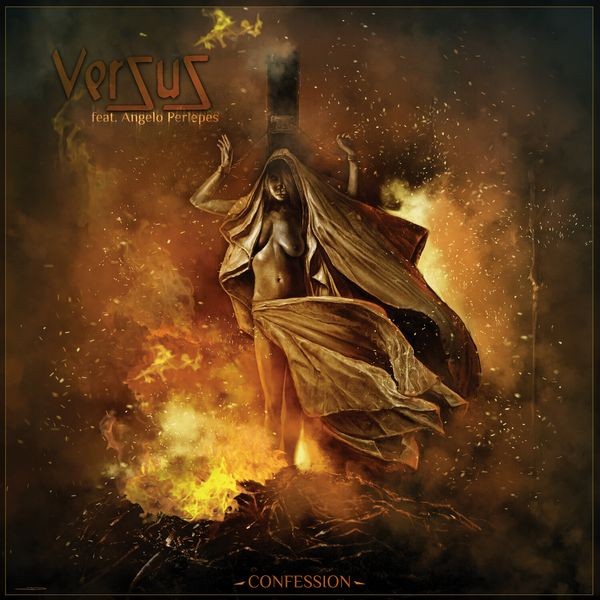 Versus Feturing Angelo Perlepes & P - Confession i gruppen CD / Hårdrock/ Heavy metal hos Bengans Skivbutik AB (4054288)