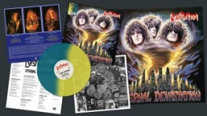 Destruction - Eternal Devastation (Yellow/Blue Vi i gruppen VINYL / Hårdrock/ Heavy metal hos Bengans Skivbutik AB (4054793)