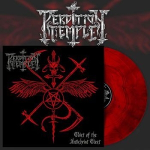 Perdition Temple - Edict Of The Antichrist Elect (Red i gruppen VINYL / Hårdrock hos Bengans Skivbutik AB (4055271)