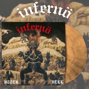 Infernö - Utter Hell (Beer/Black Marble Vinyl i gruppen VINYL / Hårdrock/ Heavy metal hos Bengans Skivbutik AB (4055297)
