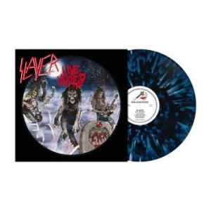 Slayer - Live Undead (Blue/White/Black Splat i gruppen Minishops / Slayer hos Bengans Skivbutik AB (4055708)