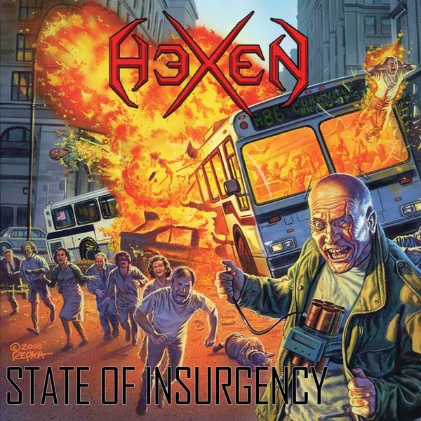 Hexen - State Of Insurgency i gruppen CD / Hårdrock/ Heavy metal hos Bengans Skivbutik AB (4055730)