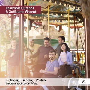 Ensemble Ouranos / Guillaume Vincent - Strauss Francaix & Poulenc Woodwind Cham i gruppen CD / Klassiskt,Övrigt hos Bengans Skivbutik AB (4056015)