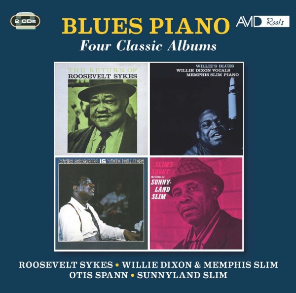 Various Artists - Blues Piano - Four Classic Albums i gruppen CD / Toppsäljare hos Bengans Skivbutik AB (4056127)