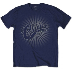 Eric Clapton - Eric Clapton Unisex Tee: Logo Rays i gruppen MERCH / T-Shirt / Sommar T-shirt 23 hos Bengans Skivbutik AB (4062799r)