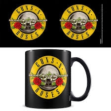 Guns N' Roses - Guns N' Roses (Bullet Logo) Black Mug i gruppen MERCHANDISE / Mugg / Hårdrock hos Bengans Skivbutik AB (4063706)